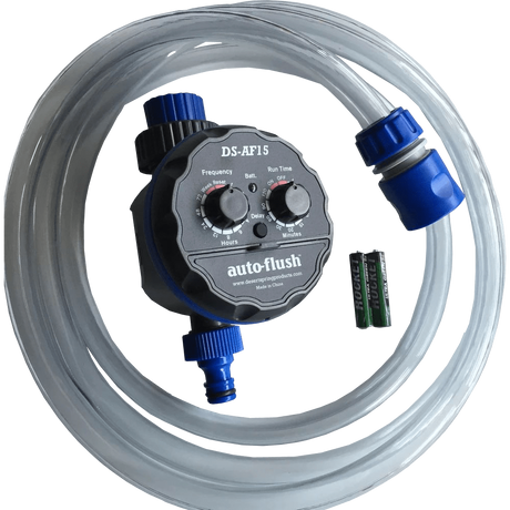 Desert Spring AutoFlush System - with Overflow line, Timer, and Drain Hose