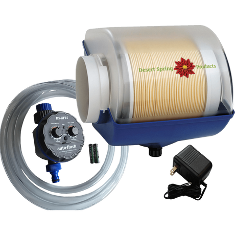 Desert Spring Rotary Disc Furnace Humidifier and AutoFlush System With Plug-In Transformer