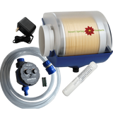 Desert Spring Rotary Disc Furnace Humidifier with AutoFlush System and Anti Scale Filter - With Plug-In Transformer