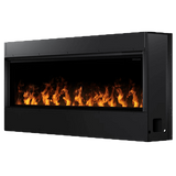 Dimplex Opti-Myst Linear Electric Fireplace w/ Acrylic Ice & Driftwood - Right View