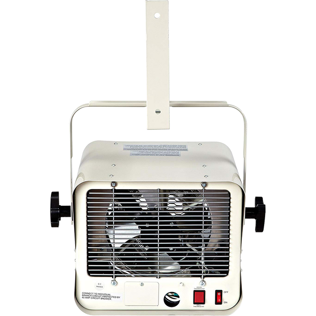 Dr. Infrared Heater DR975 Hardwired Electric Garage Heater - Back