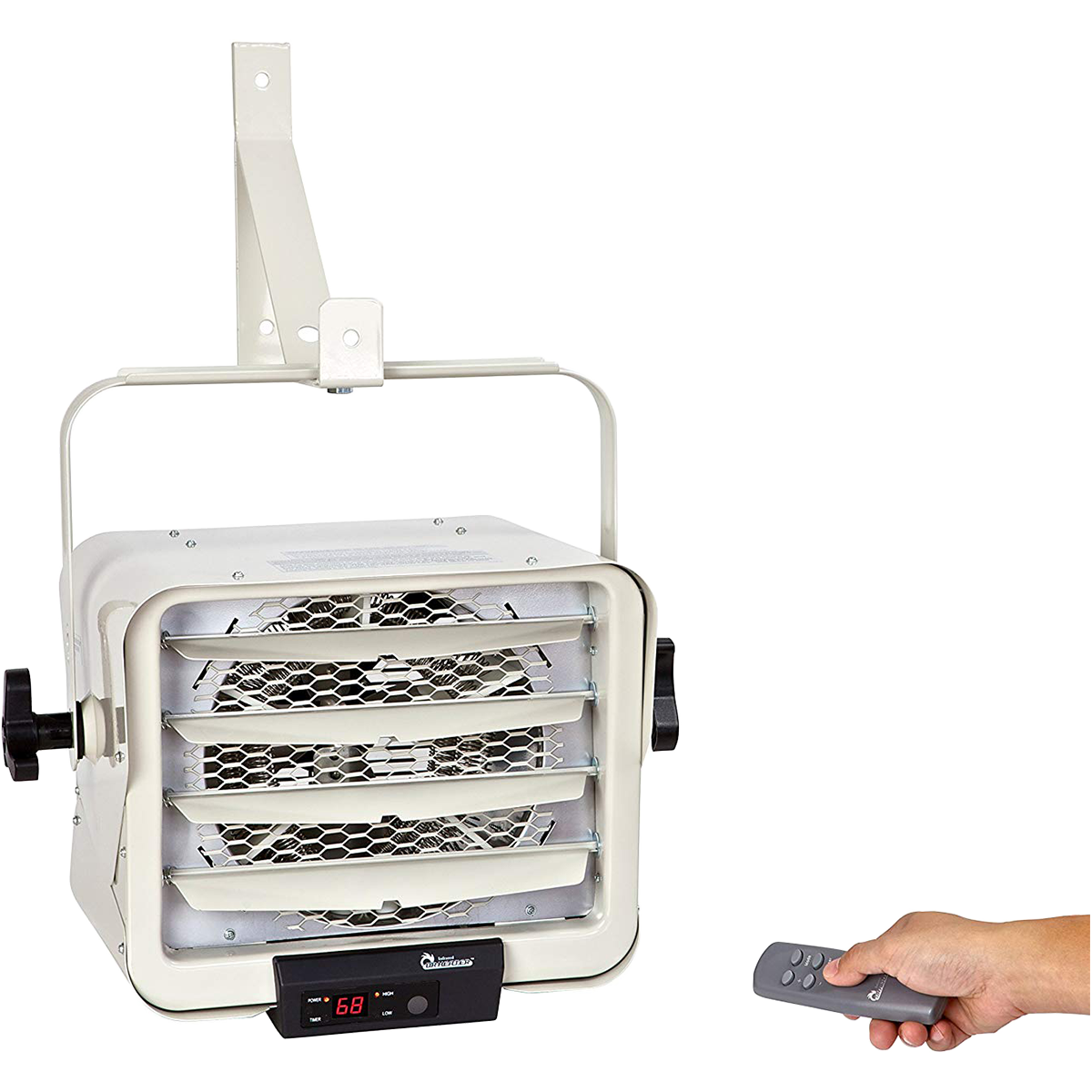 Dr. Infrared Heater DR975 Hardwired Electric Garage Heater - Remote Control