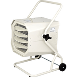 Dr. Infrared Heater 10000 Watt Hardwired Shop Garage Heater w/ Cart