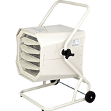 Dr. Infrared Heater 10000 Watt Hardwired Shop Garage Heater w/ Cart