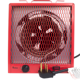 Dr. Infrared Heater 5600 Watt Portable Industrial Garage Heater - Front with Plug