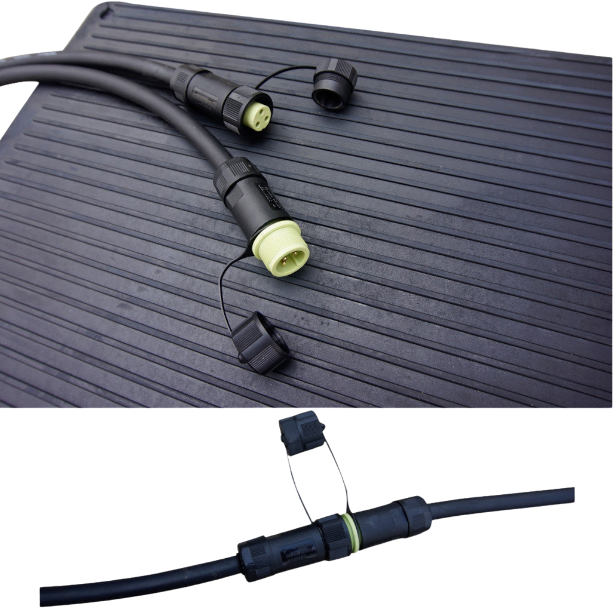 Dr Infrared Heater Heated Rubber Snow Melting Mat - Angle 1