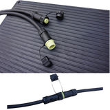 Dr Infrared Heater Heated Rubber Snow Melting Mat - Angle 1