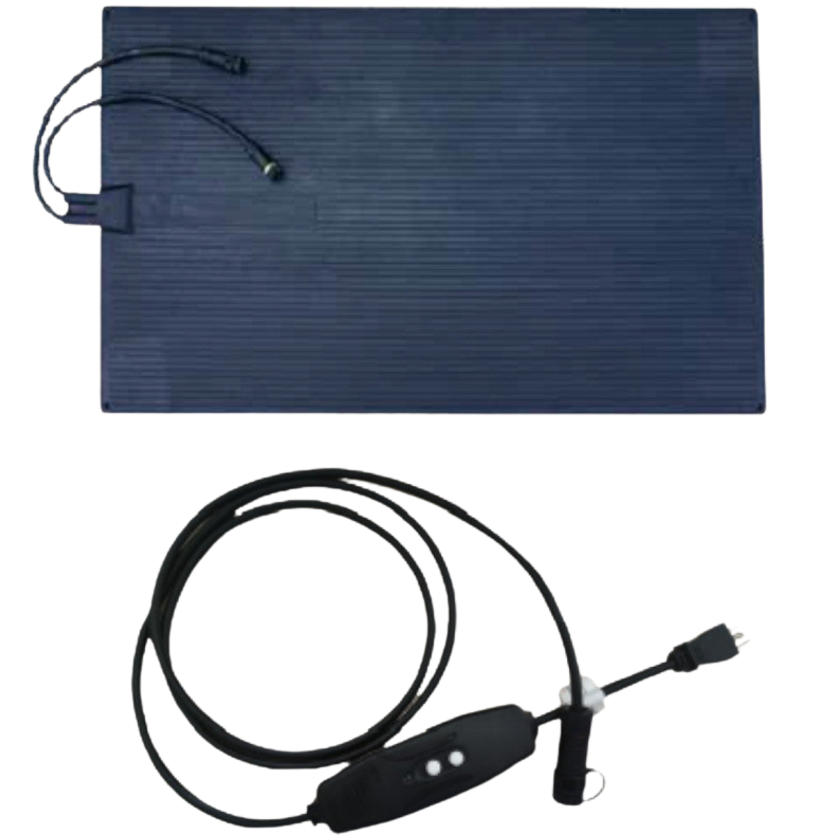 Dr Infrared Heater Heated Rubber Snow Melting Mat - Angle 3
