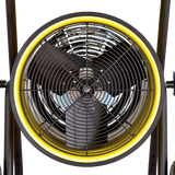 Dr. Infrared Heater 10,000 Watt Salamander Construction Portable Fan Forced Electric Heater - Back