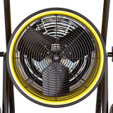 Dr. Infrared Heater 15,000 Watt Salamander Construction Portable Fan Forced Electric Heater - Back