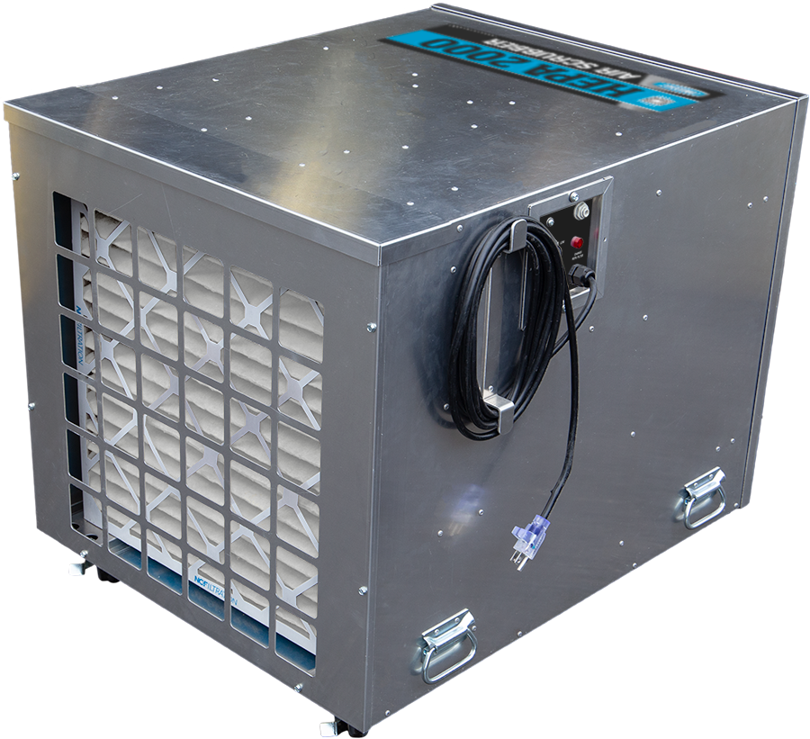 Dri-Eaz HEPA 2000 Air Scrubber - Angle
