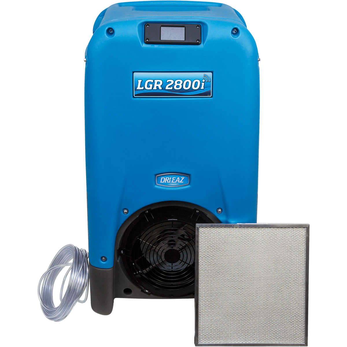 Dri-Eaz LGR 2800i Commercial Dehumidifier w/ Pump - comes with a Vacuumable High Airflow (HAF) Filter and 40-foot drain hose