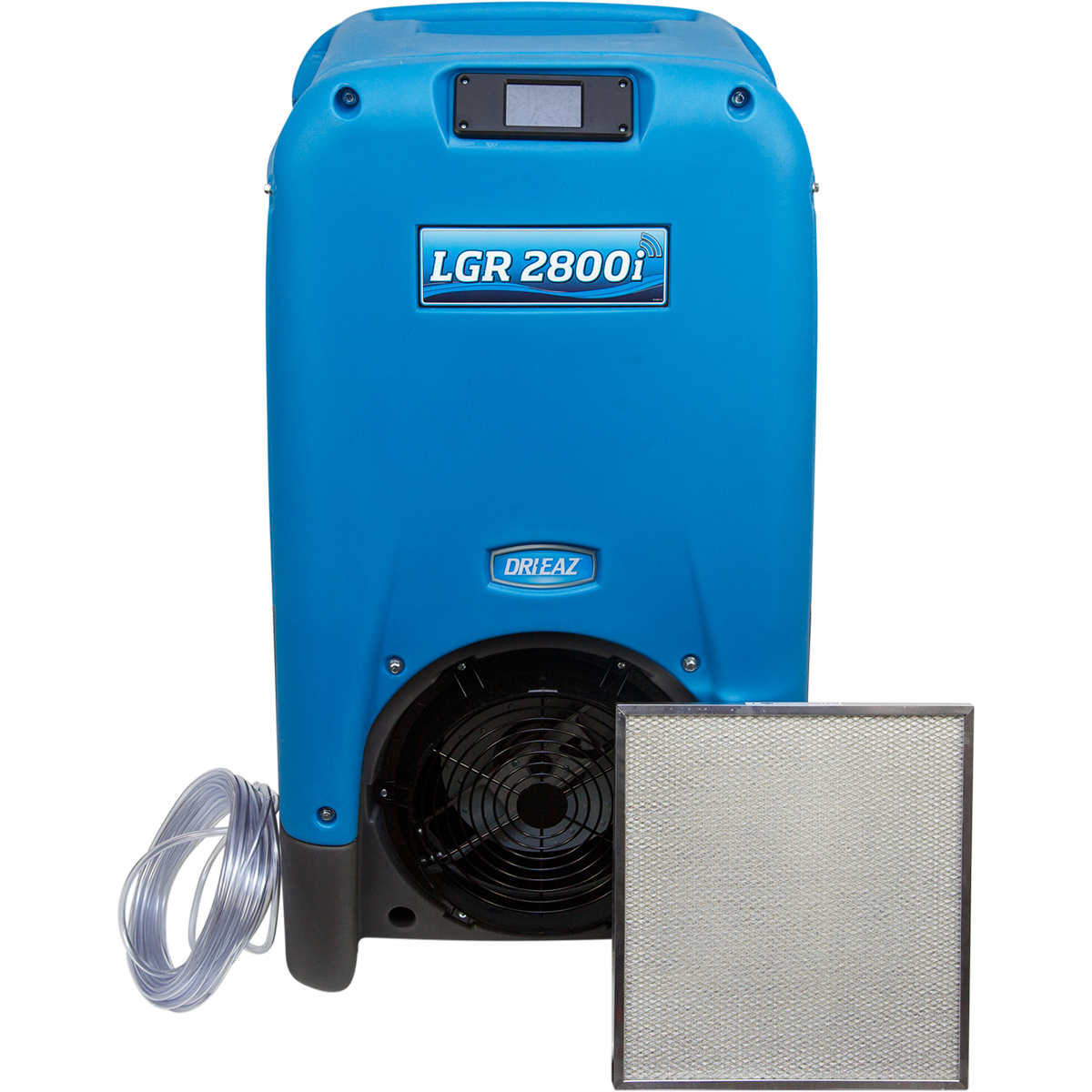 Dri-Eaz LGR 2800i Commercial Dehumidifier w/ Pump - comes with a Vacuumable High Airflow (HAF) Filter and 40-foot drain hose