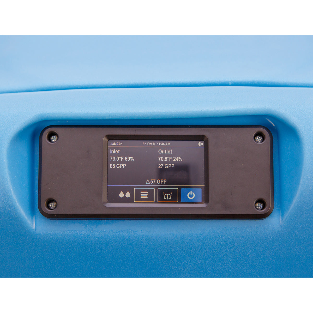 Dri-Eaz LGR 2800i Commercial Dehumidifier w/ Pump - control panel