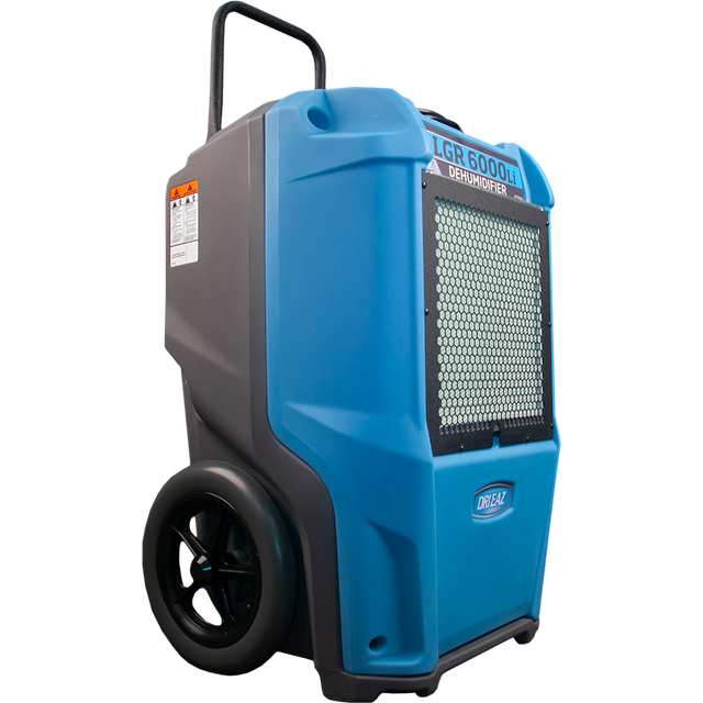 Dri-Eaz LGR 6000i Portable Dehumidifier - Left Angle