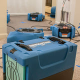 Dri-Eaz F413 Revolution LGR Dehumidifier - in use