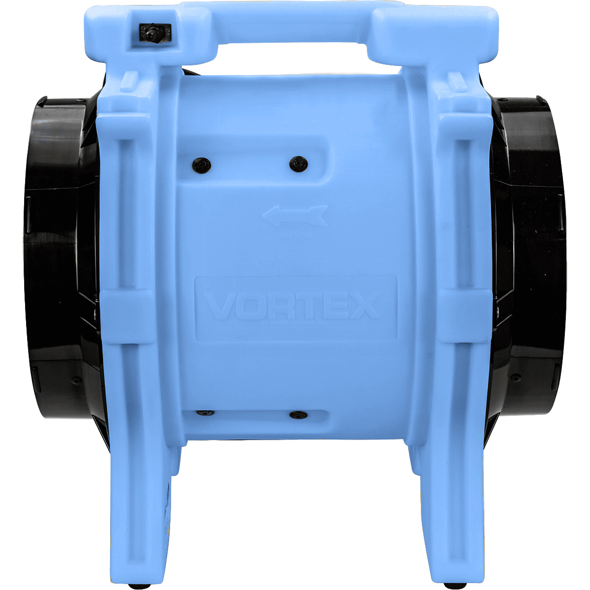 Dri-Eaz Vortex Axial Fan Blue - side