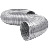 Dundas Jafine MFX48ULXZW 4in x 8ft Semi-Rigid Flexible Dryer Duct - Main