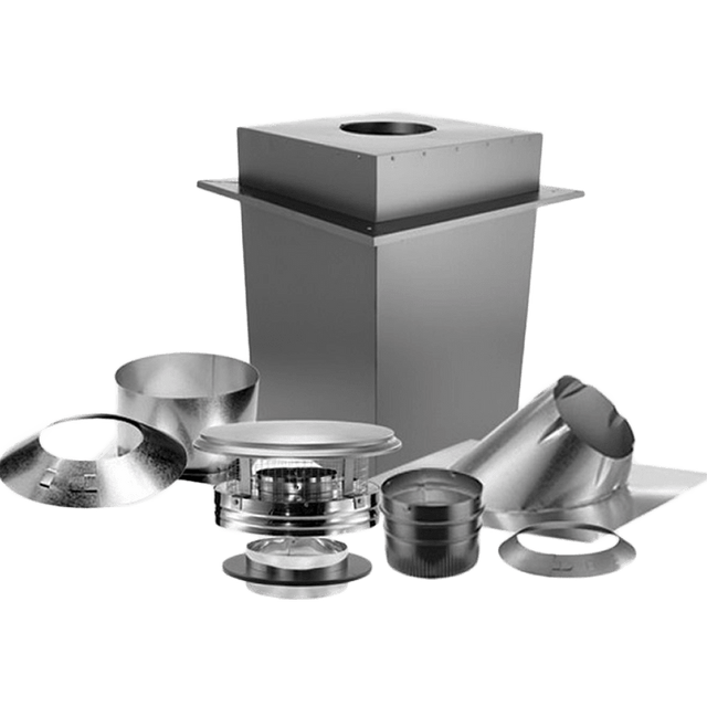 Duravent 6" DuraPlus Through the Ceiling Kit