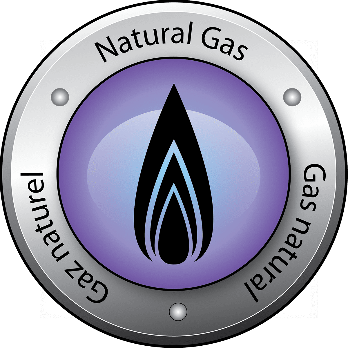 Dyna-Glo Delux Natural Gas Radiant Heater - Natural Gas Badge