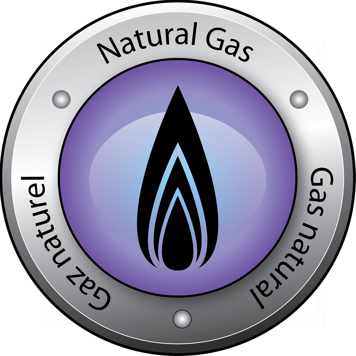 Dyna-Glo Delux Natural Gas Radiant Heater - Natural Gas Badge