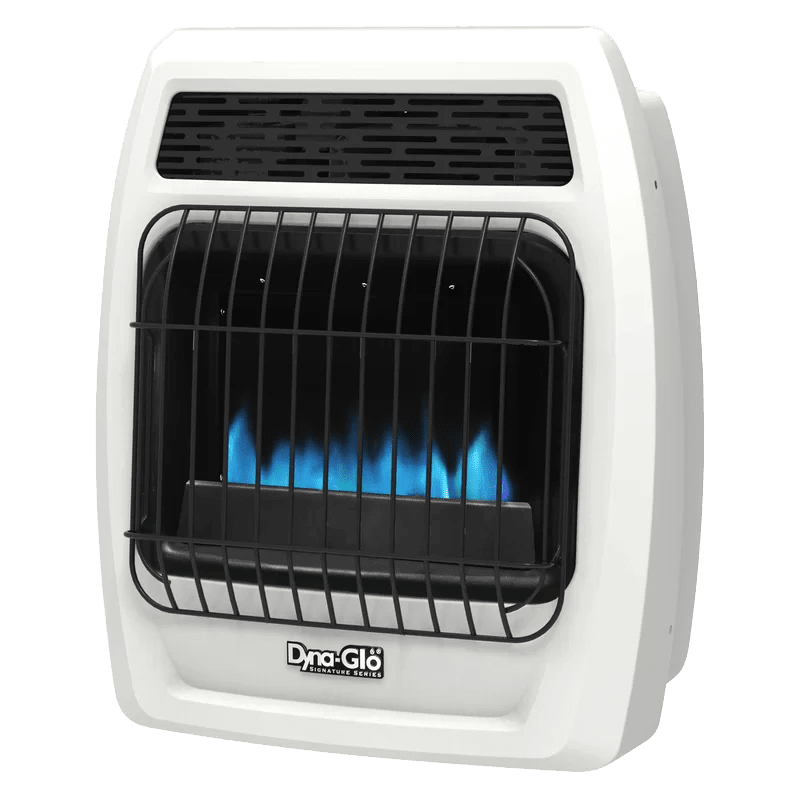 Dyna-Glo 10,000 BTU Blue Flame Ventless Wall Heater - Angle 2