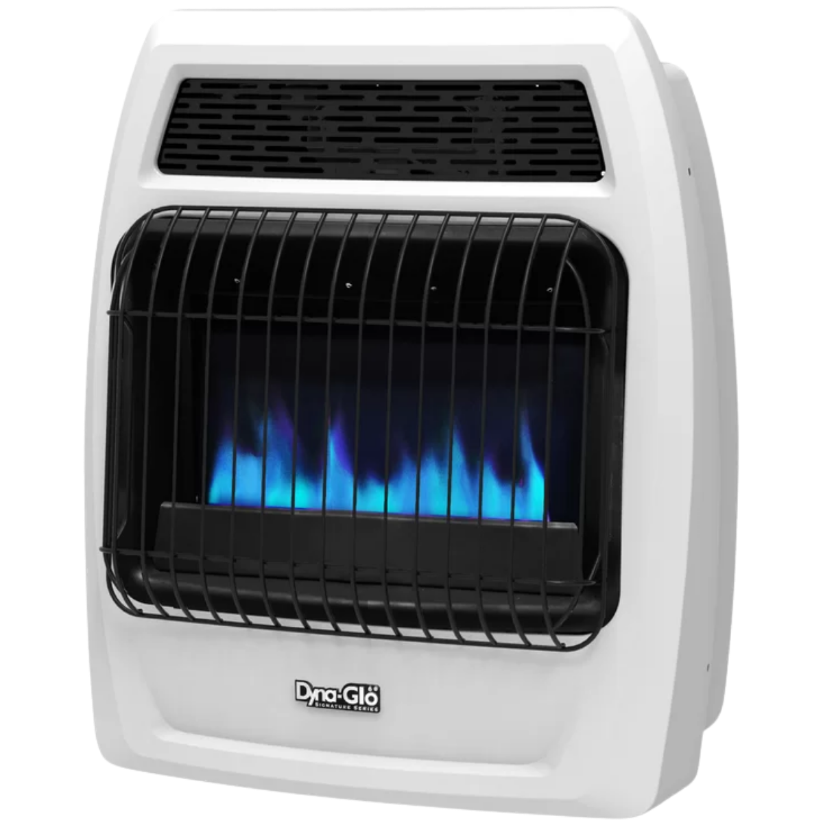 Dyna-Glo 20,000 BTU Blue Flame Ventless Wall Heater - Angle 2