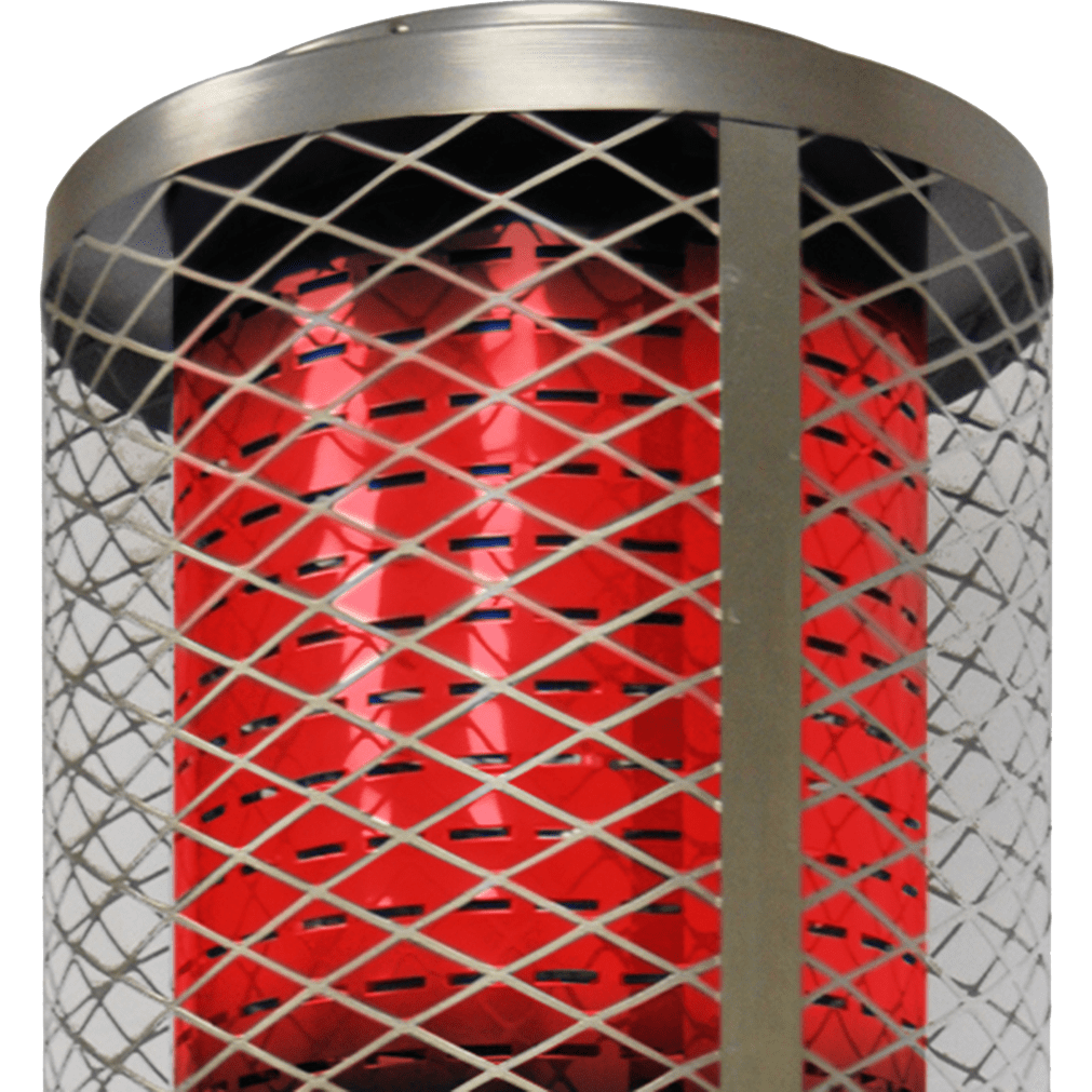 Dyna-Glo Delux Natural Gas Radiant Heater - 250K BTU Lighted heating element.