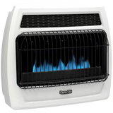 Dyna-Glo 30,000 BTU Blue Flame Ventless Wall Heater - Angle 1