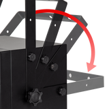 Dyna-Glo 5000-Watt Electric Garage Heater - Fully adjustable handle for wall or ceiling mount.