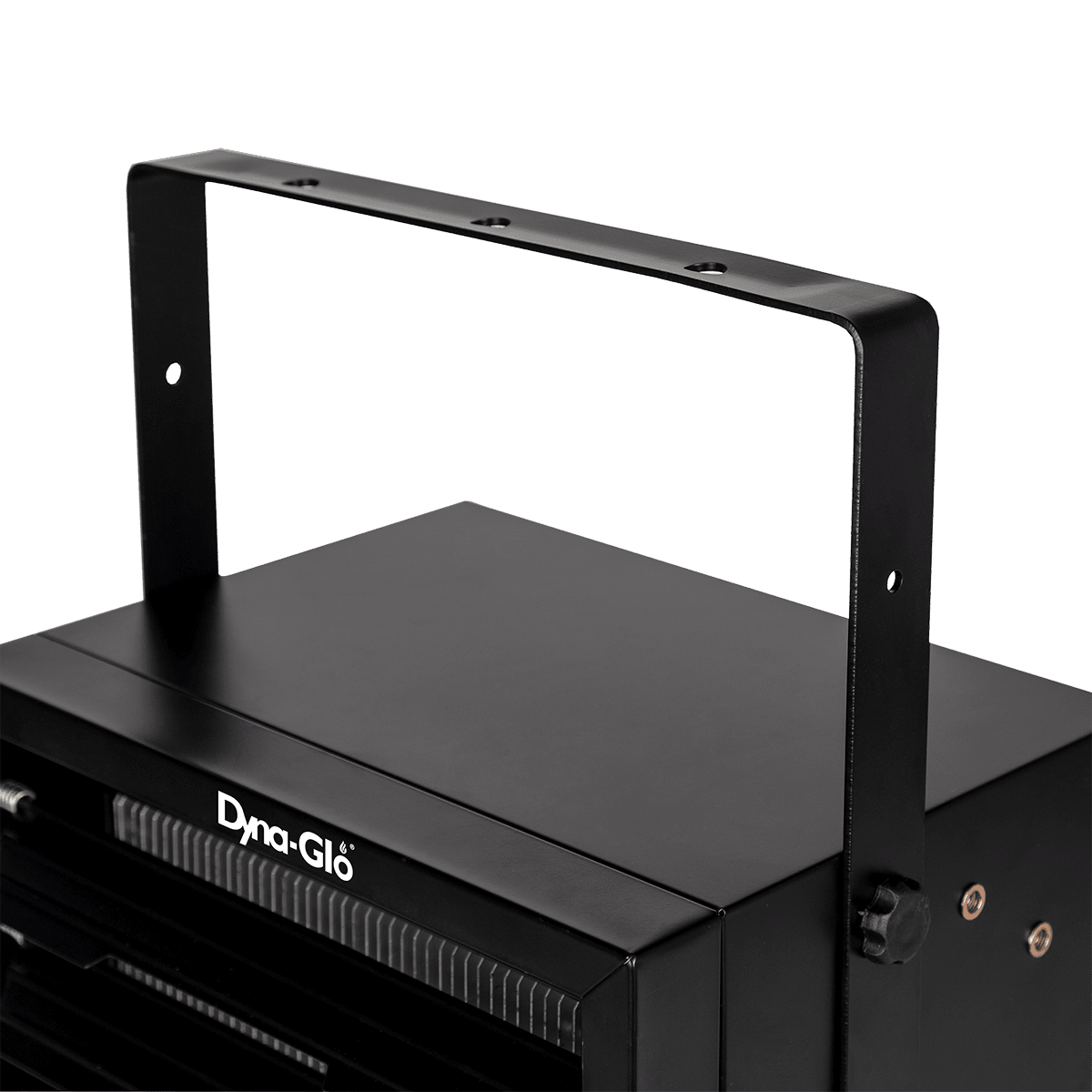 Dyna-Glo 5000-Watt Electric Garage Heater - Mounting bar and handle.