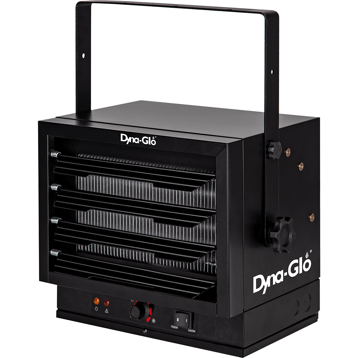 Dyna-Glo 7500-Watt Electric Garage Heater - Angle View
