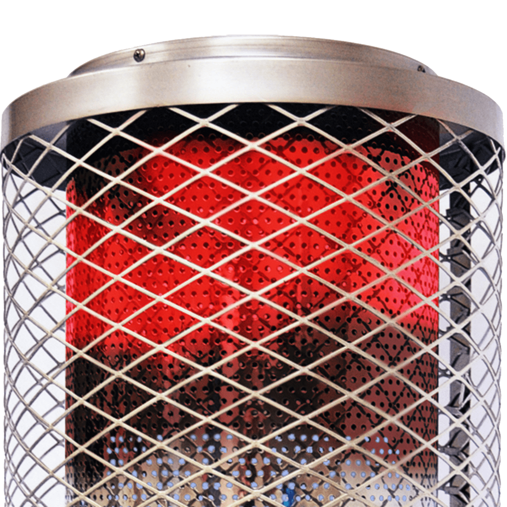 Dyna-Glo Delux Natural Gas Radiant Heater - 100K BTU Heating Element Lighted