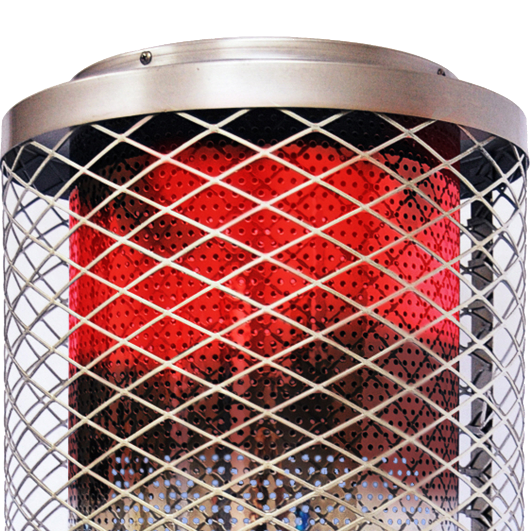 Dyna-Glo Delux Natural Gas Radiant Heater - 100K BTU Heating Element Lighted