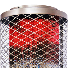 Dyna-Glo Delux Natural Gas Radiant Heater - 100K BTU Heating Element Lighted