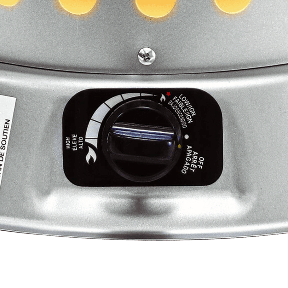Dyna-Glo 50K-80K BTU Propane Convection Heater - Controls