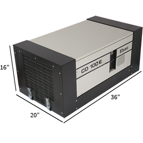Ebac CD100E Dehumidifier - Dimensions