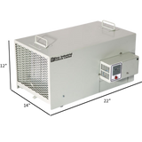 Ebac CD30E Dehumidifier - Dimensions