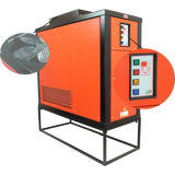 Ebac CD425-D Industrial Dehumidifier - Fan & Control Panel Detail