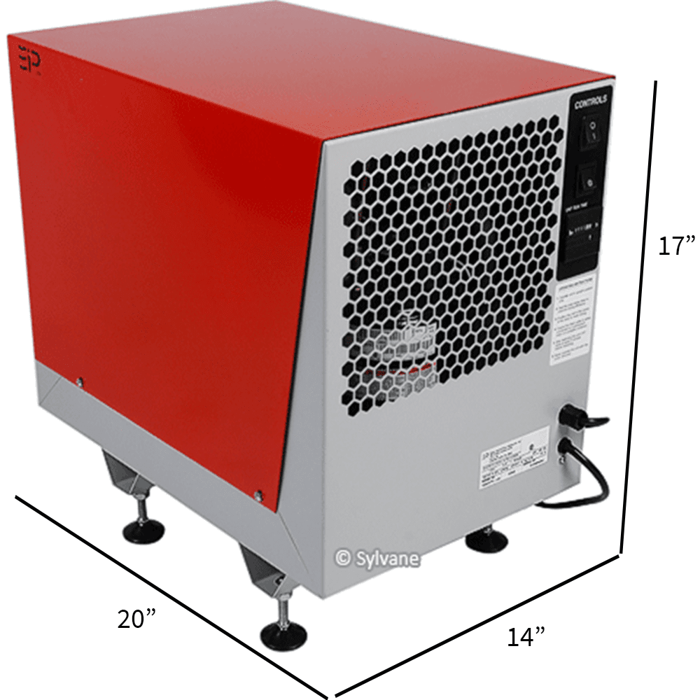 Ebac CD60 Dehumidifier - Dimensions
