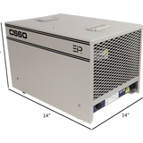 Ebac CS60 Crawl Space Dehumidifier - Dimensoins