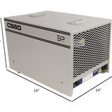 Ebac CS60 Crawl Space Dehumidifier - Dimensoins