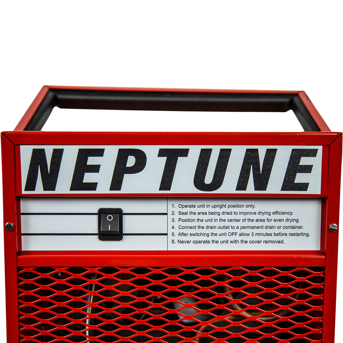 Ebac Neptune Dehumidifier - controls