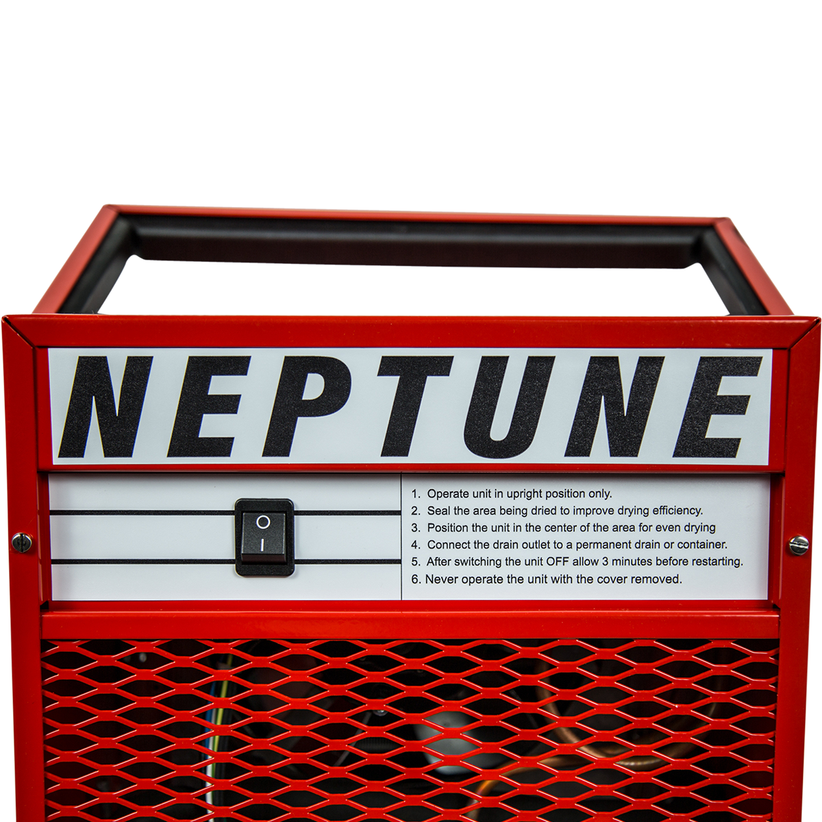 Ebac Neptune Dehumidifier - controls