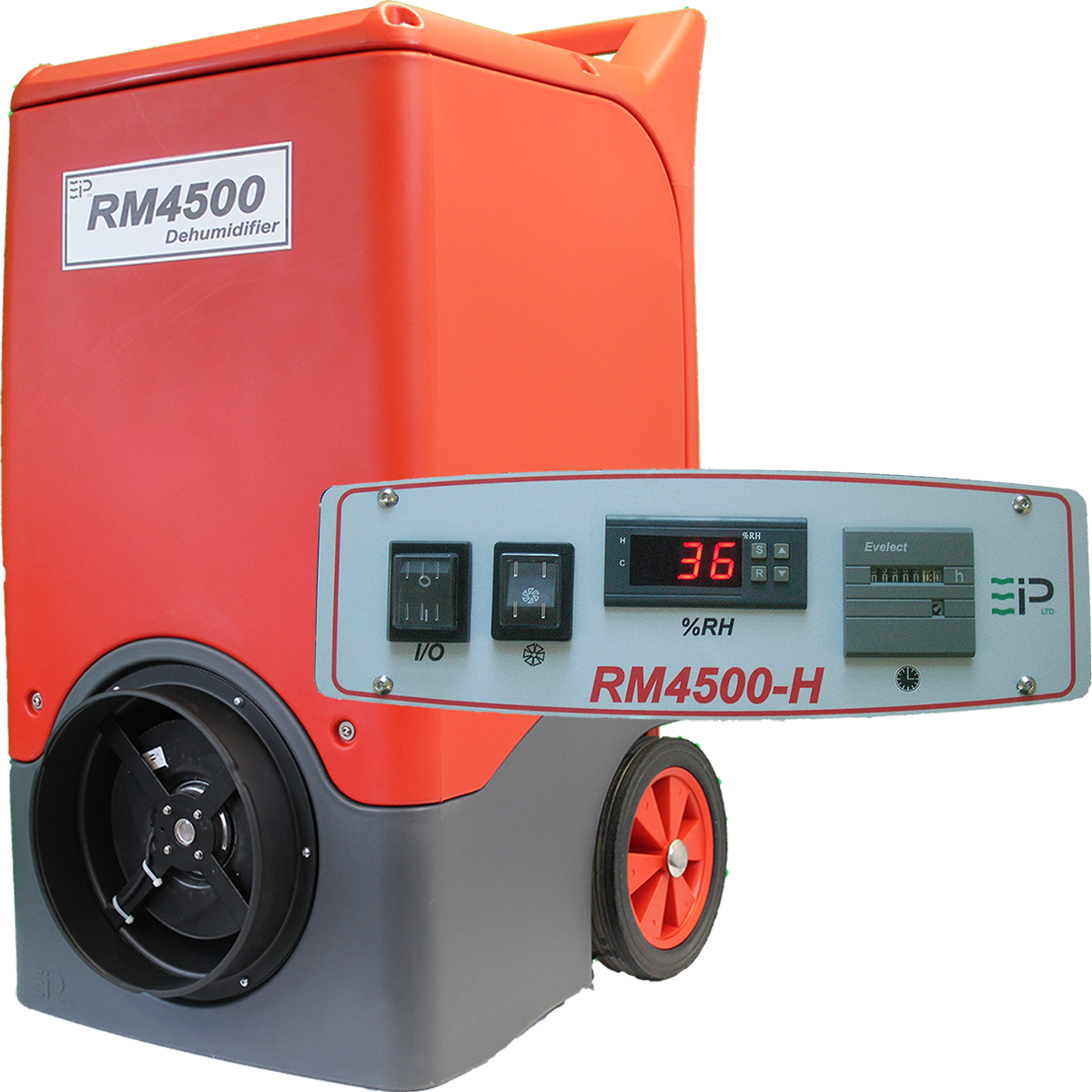 Ebac RM4500-H Restoration Dehumidifier with Control Panel