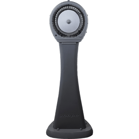 EcoJet by Joape Cyclone 737 Commercial Portable Misting Stand Fan w/ Reservoir - 26-gal. Gray