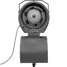 Cyclone 737 Commercial Portable Misting Stand Fan w/ Reservoir - 18-gal. Gray