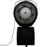Cyclone 737 Commercial Portable Misting Stand Fan w/ Reservoir - 18-gal. Black