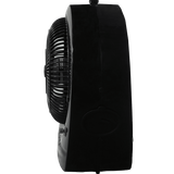 EcoJet by Joape Bob Misting Table Fan - Black - Left Side View