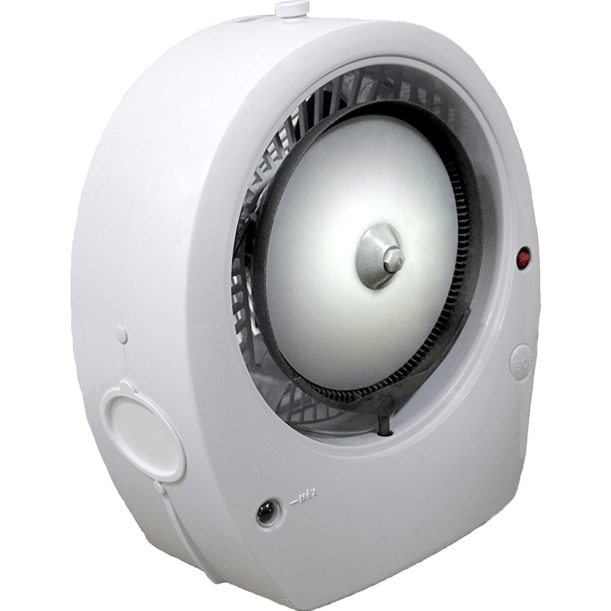 EcoJet by Joape Bob Misting Table Fan - White - Angle View